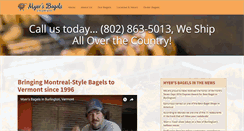 Desktop Screenshot of myersbagels.com