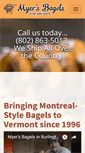 Mobile Screenshot of myersbagels.com